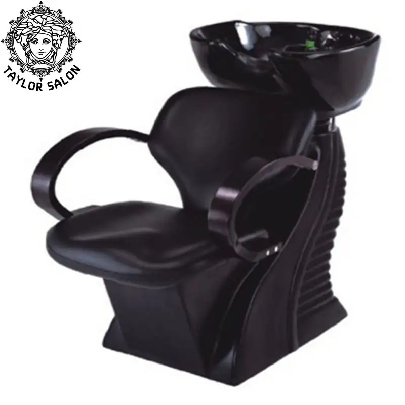 Salon cheveux équipement meubles portable lavage et shampooing bol lavage à contre-courant chaises tête lavage chaise shampooing lit