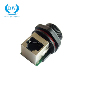 Alta Frecuencia antimonopolio RJ45 conector impermeable para el sistema GPS - Product Image 1