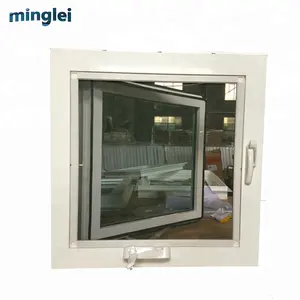 Minglei personalizado upvc 36x18 36x30 ventana abatible 36x36 ventana abatible