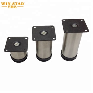 Winstar fabbrica diretta moderna in acciaio inox gamba regolabile <span class=keywords><strong>piedini</strong></span> <span class=keywords><strong>mobili</strong></span> <span class=keywords><strong>per</strong></span> alberghi in gomma nera ferro contemporaneo - Product Image 6