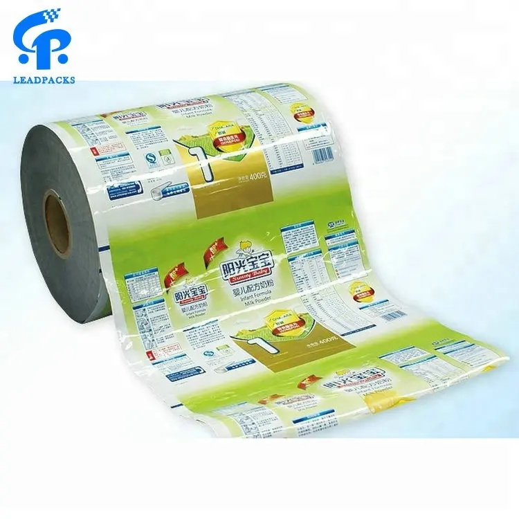 Factory Food Packaging Laminated Custom Printed Plastic Roll Film