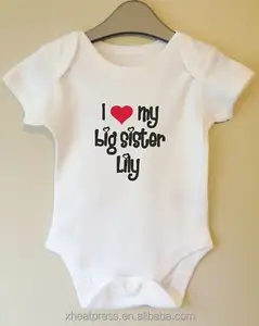 Sublimation Blank Short Sleeve Baby Body Suit