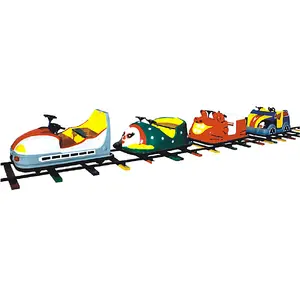 Goedkope Indoor Outdoor Pretparkritten Kids Elektrische Mini Trein Speelgoed Kiddie Voor Verkoop