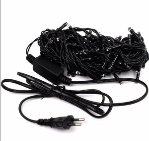 Giáng sinh 40 65 đèn giáng sinh dẫn chuỗi 80 30 mét dẫn cố định màu xanh lá cây dây trong nhà Giáng sinh không có Noel trang trí đèn <span class=keywords><strong>Led</strong></span> 6W - Product Image 1