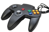 Mando USB con cable para Nintendo 64 y N64, mando clásico para PC