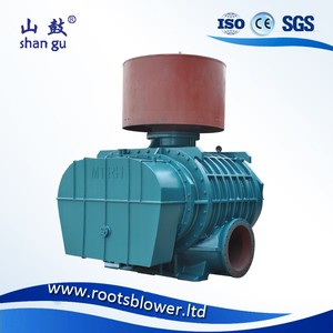 Soplador Roots de Motor AC de Baja Presión Shangu para Cenizas Volantes, Construcción de Hierro Fundido, Personalizable OEM/ODM, Bajo Ruido 70-85dB - Product Image 2