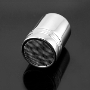 Logo personalizzato in acciaio inox draga pepe <span class=keywords><strong>sale</strong></span> <span class=keywords><strong>zucchero</strong></span> spezie a maglia Fine Shaker con copertura - Product Image 2