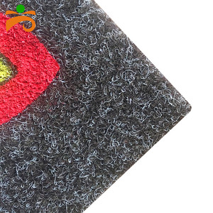 Imprimé polyester nature en caoutchouc porte tapis en plein air anti-slip tapis de sol - Product Image 4