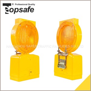 Amarillo Lente de La PC CE Solar semáforo destello, luz intermitente de seguridad vial - Product Image 5