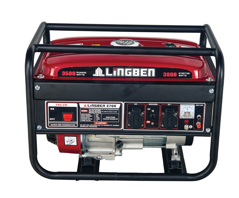 LINGBEN 2kva бензиновый генератор 5.5hp бензиновый генератор