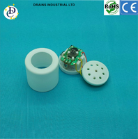 Módulo de Sonido Activado por Vibración con Chip IC Estándar DC711, Carcasa de Plástico Blanca/Negra