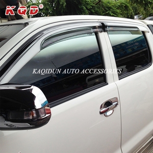 Unique design design two tone Sun visor window smoke deflectors for hilux Vigo 2012 - Product Image 1