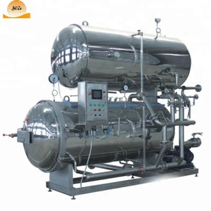 Orizzontale autoclave <span class=keywords><strong>rotary</strong></span> la doccia cibo sterilizzatore pot industriale storta - Product Image 1