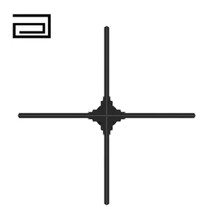 Giwox 100cm 3D Holographic chiếu Wifi kết nối 3D Hologram chiếu 1080x1080px 3D chiếu - Product Image 1