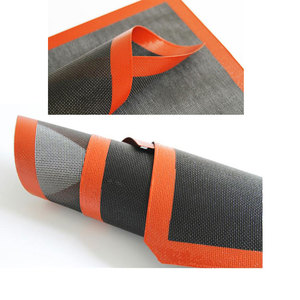 Tapis <span class=keywords><strong>de</strong></span> cuisson perforé en Silicone antiadhésif, outil <span class=keywords><strong>de</strong></span> revêtement <span class=keywords><strong>de</strong></span> <span class=keywords><strong>feuille</strong></span> <span class=keywords><strong>de</strong></span> four pour biscuits/pain/macarons/biscuits accessoires <span class=keywords><strong>de</strong></span> cuisine - Product Image 3