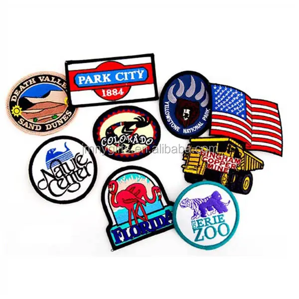 New Computer Embroidery Designs Clothing Patch Custom Self-adhesive Cheap Embroidery Patch