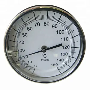 工業用温度計用バイメタル温度計