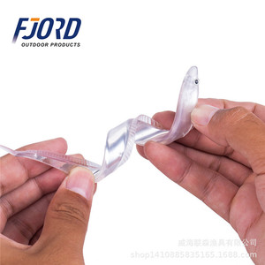 FJORD OEM nuevo producto 280mm PVC plástico suave Hardtail cebo de pesca - Product Image 2