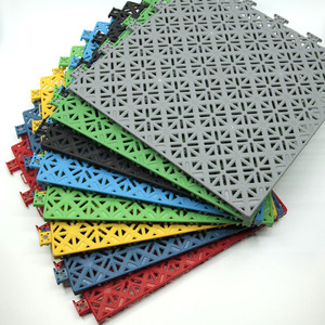 Pista de material sintético para correr, suelo deportivo de polipropileno, suelo modular de plástico para patio de recreo al aire libre - Product Image 6