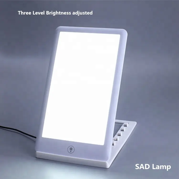 2018 New Product SAD Light 32,000 Lux Bright White Light Therapy Lamp Custom LED Desk Daylight