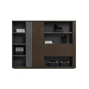 Archivador grande <span class=keywords><strong>de</strong></span> madera <span class=keywords><strong>de</strong></span> melamina <span class=keywords><strong>de</strong></span> alta calidad moderno para CEO y Gerente General - Product Image 1