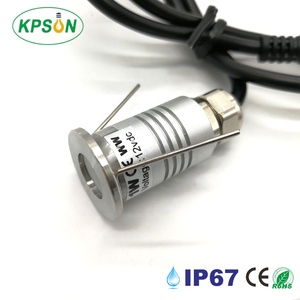 12 V Étanche 1 W IP67 Mini A MENÉ LA Lumière Souterraine Cour Spot Paysage Éclairage <span class=keywords><strong>Terrasse</strong></span> - Product Image 5