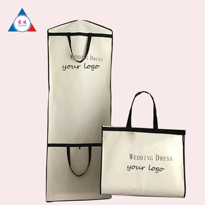 Housses <span class=keywords><strong>de</strong></span> Vêtements Non-Tissées Écologiques à Logo Personnalisé <span class=keywords><strong>pour</strong></span> Robes <span class=keywords><strong>de</strong></span> Soirée, Longues Robes <span class=keywords><strong>de</strong></span> <span class=keywords><strong>Mariée</strong></span>, Robes <span class=keywords><strong>de</strong></span> Mariage – Couverture Anti-Poussière Tendance - Product Image 1