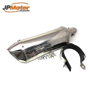 JPMotor Facilement Monté <span class=keywords><strong>Moto</strong></span> Courtes D'échappement Silencieux Et Pipe 200cc - Product Image 2