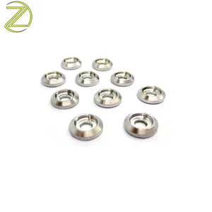 Custom CNC machining M6-M12 crush washers aluminum flat washers with good price