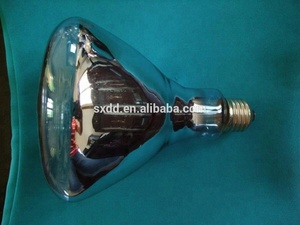 Bóng đèn hồng ngoại sưởi ấm bóng đèn sản xuất tại Trung Quốc mẫu miễn phí giá bán buôn 150W 250W 375W E27 rõ ràng hoặc màu đỏ R125 PAR38 AC110V 220V CE - Product Image 6