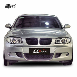 Super pefect FRP matériel M-T style large kit carrosserie pour <span class=keywords><strong>BMW</strong></span> <span class=keywords><strong>1</strong></span> <span class=keywords><strong>série</strong></span> <span class=keywords><strong>E87</strong></span> pare-chocs avant pare-chocs arrière côté jupes et aile spoiler - Product Image 1