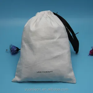 Commercial hotel cotton fabric heavy duty laundry bag