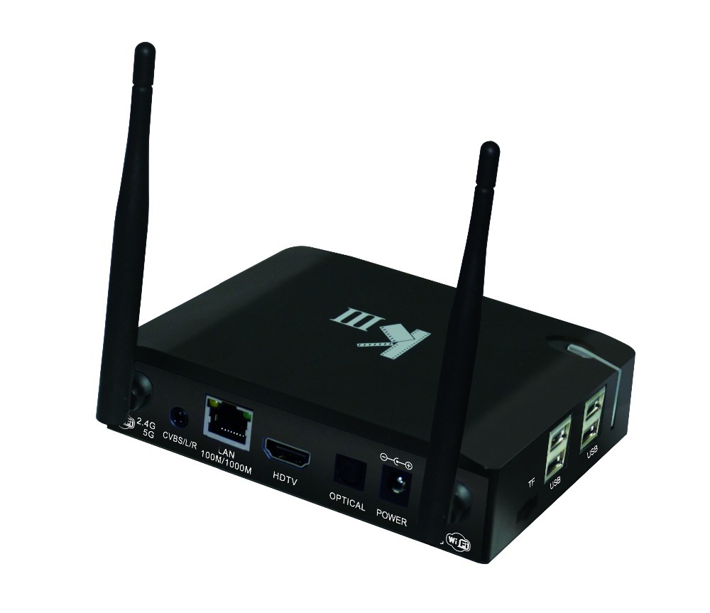 KIII 1080 P 4 K HD Smart TV BOX con Mando a distancia, Android 5.1 caja kiii S905 Amlogic Quad Core 2.0 GHz android