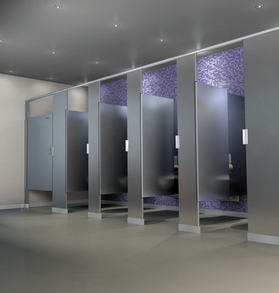 HPL Résine Phénolique Compact Panneau Cloison De Toilette
