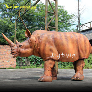 Disfraz de Rinoceronte de Silicona para Actuaciones Escénicas My Dino D28, Disfraz de Animal para Carnaval - Product Image 2
