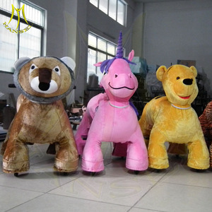 Attrazione Hansel per Parchi: Giostra Elettrica a Forma di <span class=keywords><strong>Cavallo</strong></span>, Giocattolo <span class=keywords><strong>Animale</strong></span> di Peluche - Product Image 2