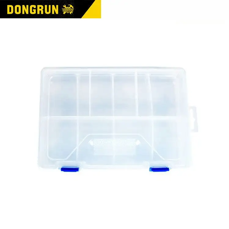DONGRUN बहु प्रयोजन के लिए आसान ले जाने स्पष्ट प्लास्टिक चित्रकला भंडारण उपकरण बॉक्स, हार्ड देखभाल