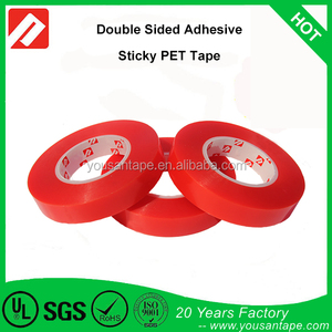 Transparente PET Cinta de Doble cara con <span class=keywords><strong>Rojo</strong></span> Película de protección De la Cubierta LCD de Pantalla Táctil del teléfono Móvil - Product Image 2