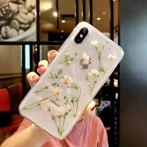Reale Fiori Secchi Fiori Molle di TPU Della Copertura Posteriore Per il <span class=keywords><strong>iPhone</strong></span> X <span class=keywords><strong>6</strong></span> 6S 7 8 più Cassa Del Telefono <span class=keywords><strong>Trasparente</strong></span> per il caso di XR XS Max Copertura - Product Image 3