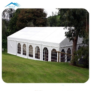Tente de réception extérieure de 15 m de portée, blanche, pour mariage et événements – Grande vente - Product Image 3