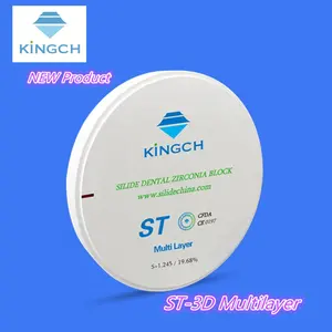 3D Multilayer Nha Khoa Zirconium Đĩa Nhà Sản Xuất Của Zirconia Gốm Đĩa Cho Phòng Thí Nghiệm Nha Khoa Vương Miện Và Cầu