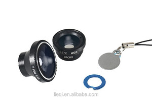 D'origine 3 en 1 Universal mobile phone clip 0.67x <span class=keywords><strong>objectif</strong></span> grand angle macro fisheye lentille smartphone <span class=keywords><strong>pour</strong></span> <span class=keywords><strong>iphone</strong></span> Nokia - Product Image 2