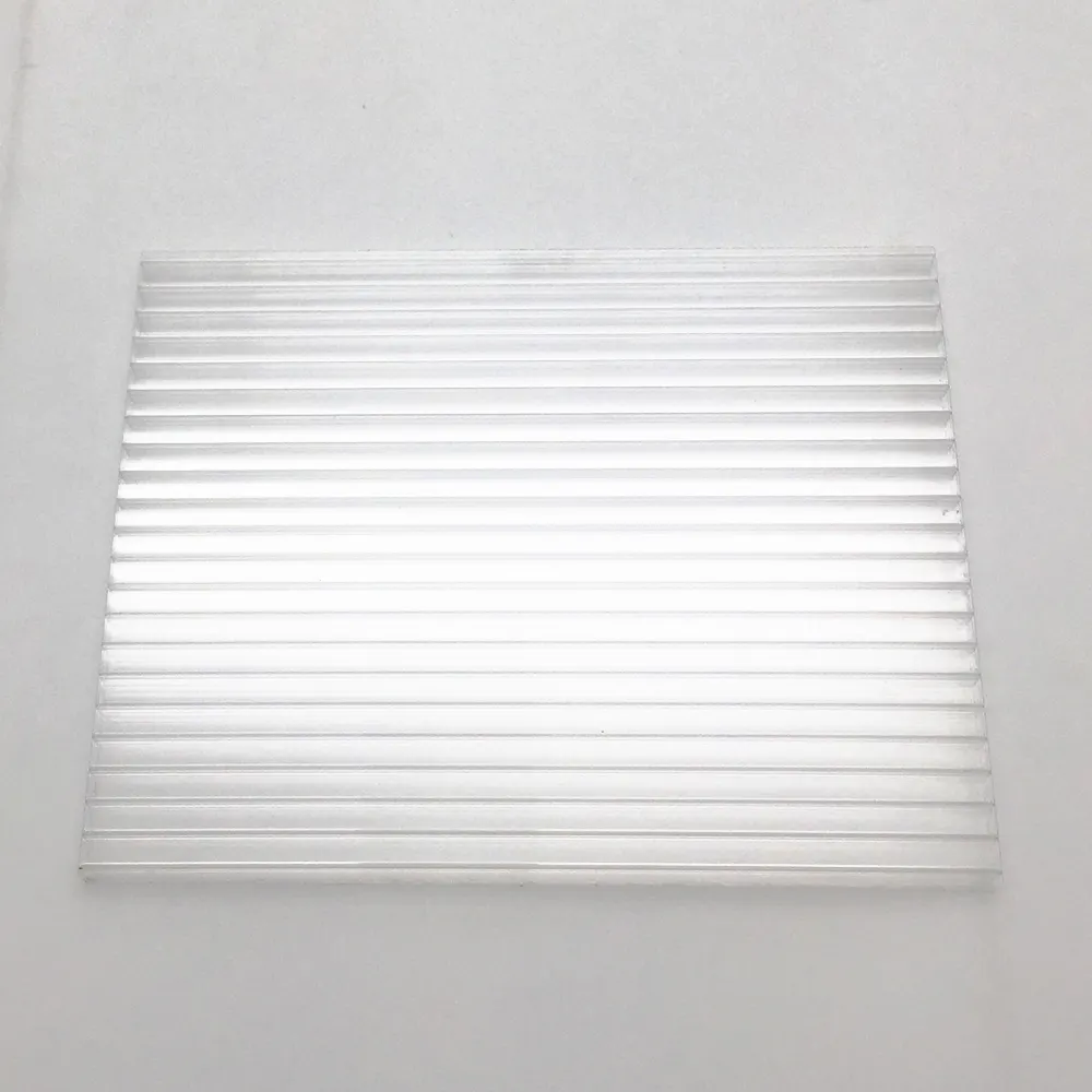 Lámina de policarbonato de pared múltiple para techo, láminas de plástico de 6, 8 y 10mm