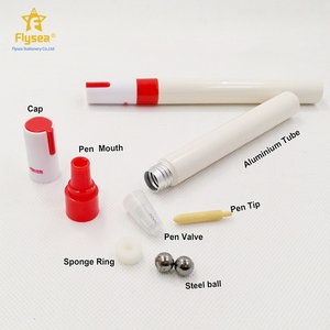 Marqueur effaçable à l'encre, pièces détachées, fabrication chinoise, sûr, rechargeable, vide, blanc, permanent, coloré, possibilité d'ajouter n'importe quelle couleur - Product Image 1