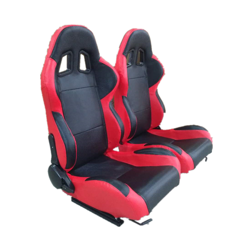 Red and Black Carbon Looking PVC