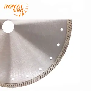 Royal Sino Cold Pressed 300Mm Continuous Diamond Saw Blade Wet Cutting For Tile/Ceramic/Glass/Granite