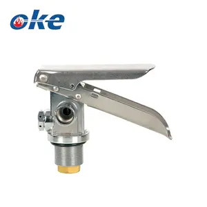 ارتفاع ضغط <span class=keywords><strong>CO2</strong></span> طفاية حريق صمام النحاس مع مقبض الصلب - Product Image 4
