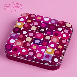 China suppliers new products period pad Sanitary towel tin box