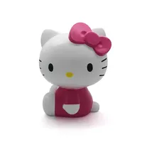 Hello kitty-caja para guardar monedas para niña, juguetes personalizados, color rosa