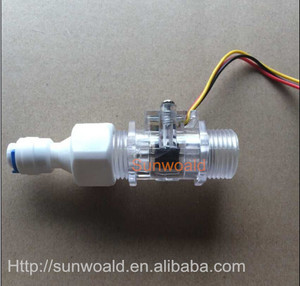 Dn15 G1 / 2 " 1 ~ 30L / min magnético <span class=keywords><strong>casa</strong></span> de plástico sensor de flujo de agua para calentador de agua - Product Image 3